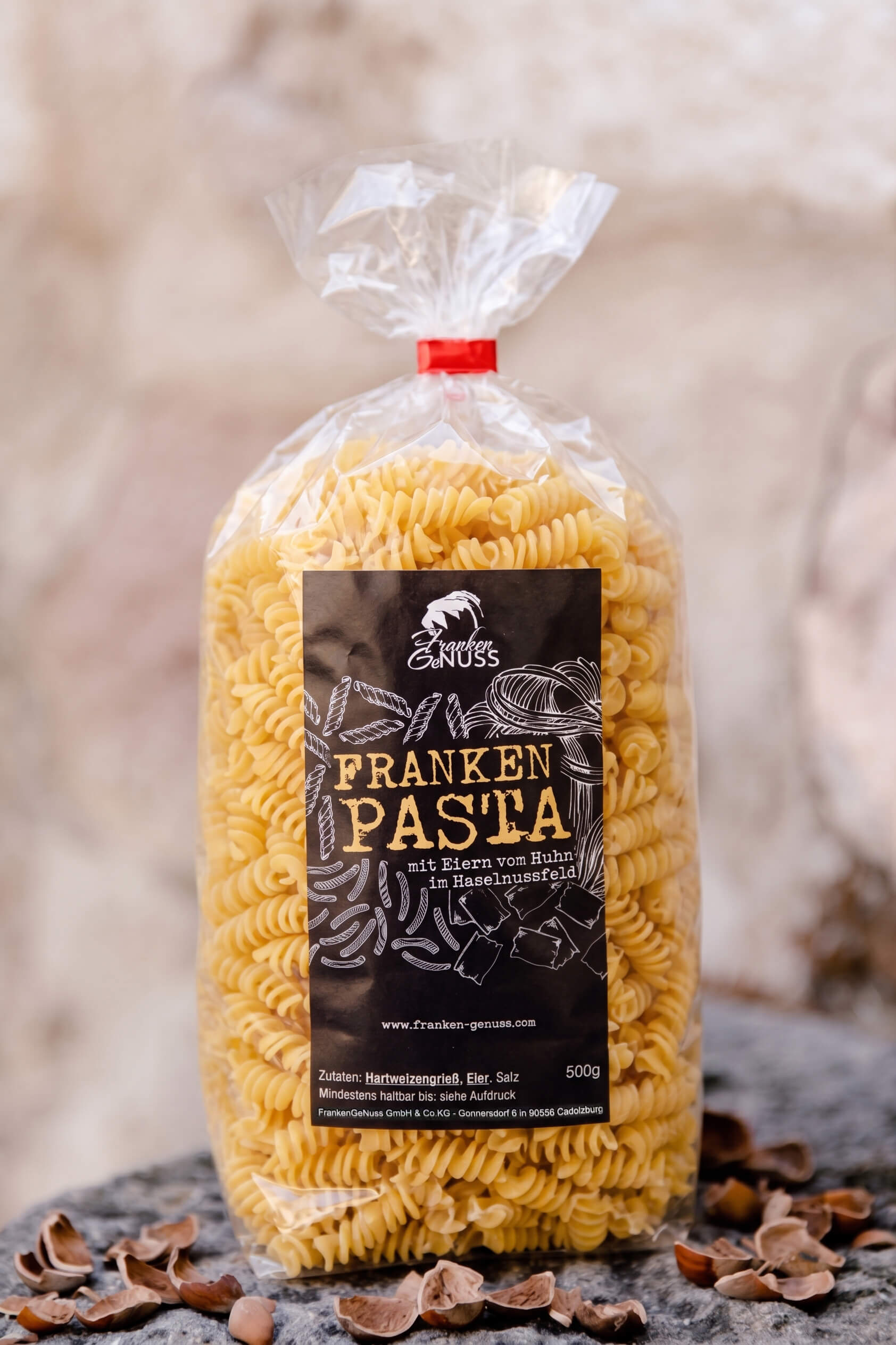 Franken Pasta - Eiernudeln Spirelli Franken Pasta - Eiernudeln Spirelli
